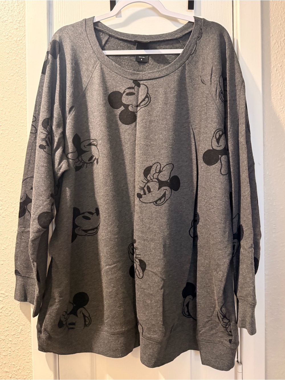 Mickey & Minnie sweatshirt by Torrid size 4
